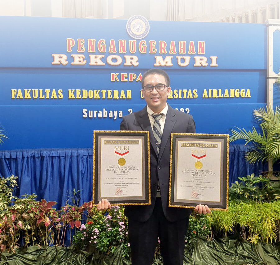 Dua Rekor MURI untuk dr. Asra Al Fauzi