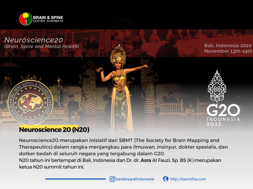 Neuroscience 20 Summit – G20 (BRAIN, MENTAL HEALTH and SPINE)