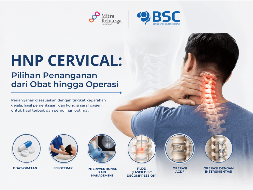 HNP Cervical dan Pilihan Penanganan dari Obat hingga Operasi